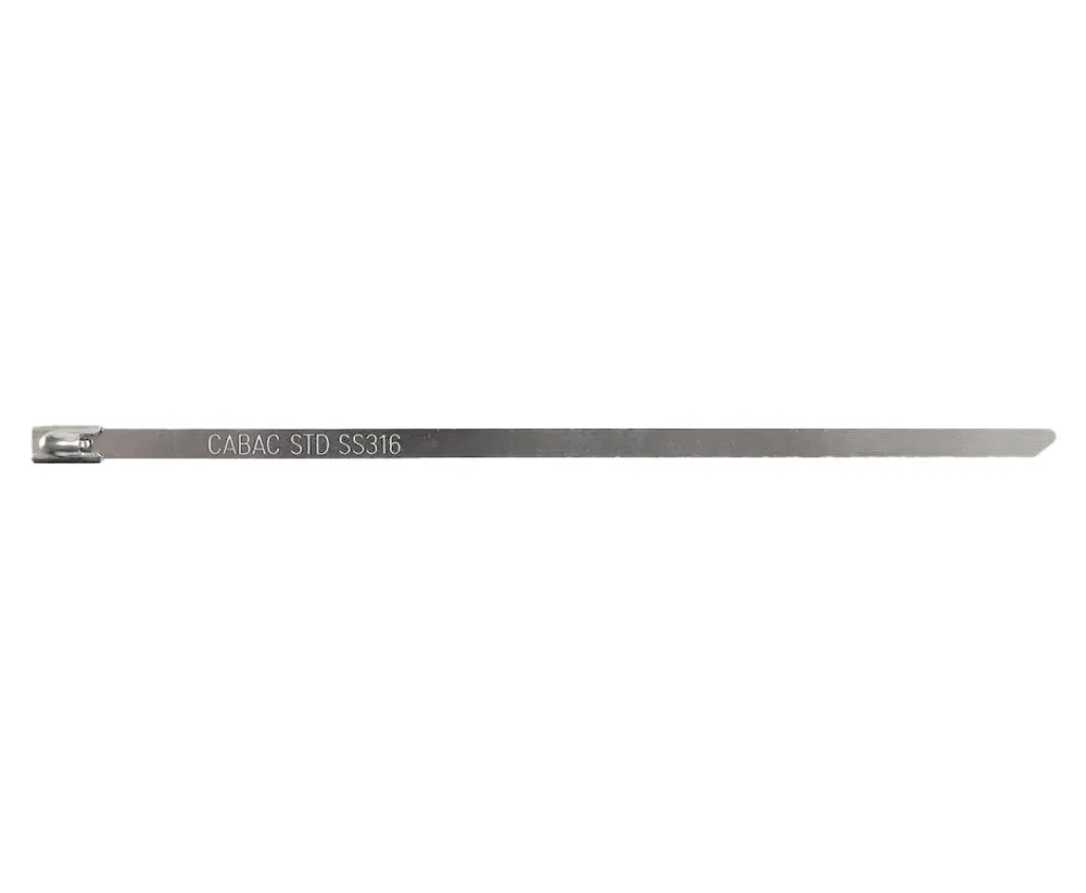 Cabac S/S 316 STANDARD TIE 360 X 4.6MM SST360/316 100PK - Image 2