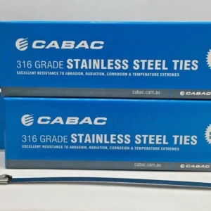 Cabac S/S 316 STANDARD TIE 360 X 4.6MM SST360/316 100PK